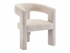 Vente-unique Sillón de tela estilo diseño FAVINA