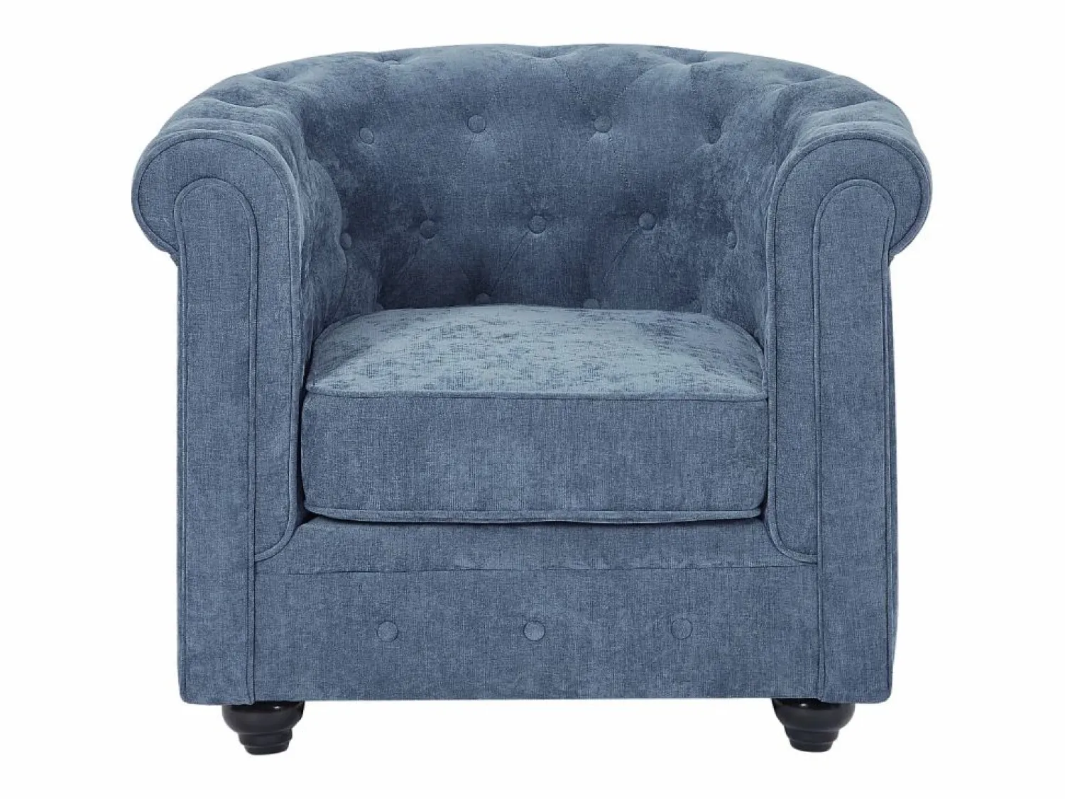 Discount Sillón de tela color forma mítica CHESTERFIELD Sillón
