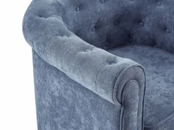 Discount Sillón de tela color forma mítica CHESTERFIELD Sillón
