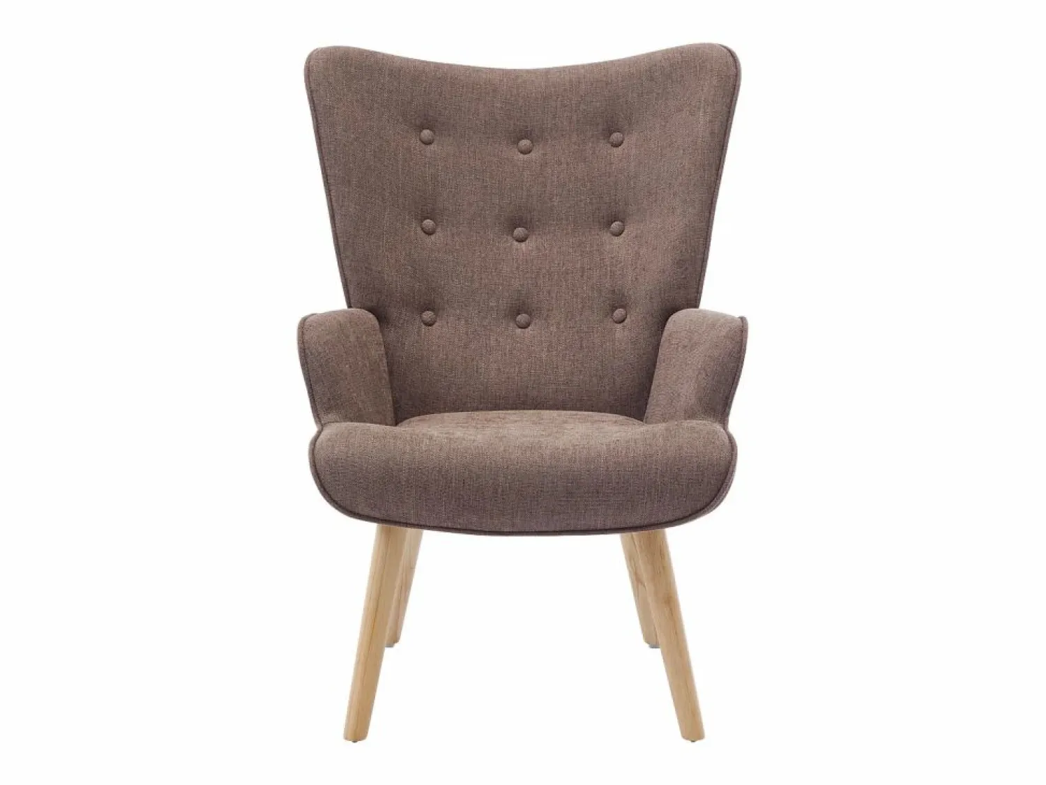 Discount Vente-unique Sillón de tela color , estilo escandinavo. VATELY Topo