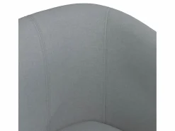 Clearance Clicnbuy Sillón de tela claro Gris