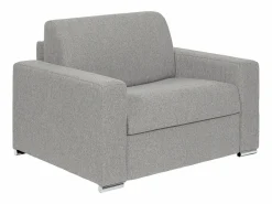 New Sillón de tela - Cama de 70 cm - Colchón de 14 cm - CALITO Sillón Cama