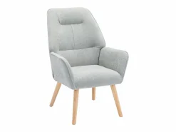 Hot Vente-unique Sillón de tela . Estilo escandinavo. OSIMO Gris