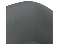 Hot Sillón de tela oscuro Sillón Estilo Cabriolet