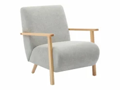 Hot Sillón de tela y madera estilo contemporáneo. JULOMO Sillón|Sillón Escandinavo