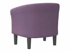 Outlet vidaxl Sillón de tela morado Violeta