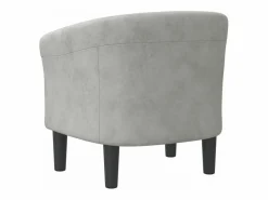 Best Sillón de terciopelo Sillón Estilo Cabriolet