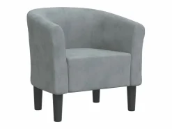 Hot Sillón de terciopelo oscuro Sillón Estilo Cabriolet