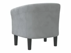 Hot Sillón de terciopelo oscuro Sillón Estilo Cabriolet