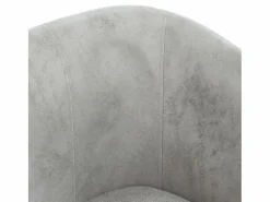 Clicnbuy Sillón de terciopelo claro