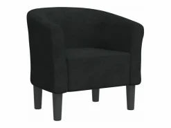 Online Clicnbuy Sillón de terciopelo Negro