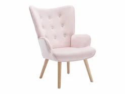 Sale Sillón de terciopelo de estilo escandinavo VATELY Sillón|Sillón Escandinavo