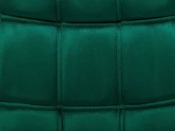 Vente-unique Sillón de terciopelo estilo escandinavo capitoné LUOSTO