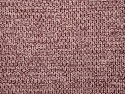 Vente-unique Sillón giratorio de tejido texturado color rojo VEREIDE
