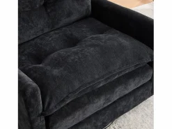 Sillón giratorio XXL (92x74x67 cm) - Rotación 360° - Bolsillo lateral - Capacidad 300 kg