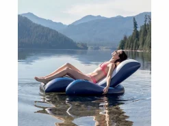 Discount Intex Sillón hinchable 180x135 cm Azul