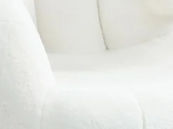 Vente-unique Sillón infantil pivotante con forma de mano CATCHY de piel sintética - 3 colores
