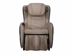 Hot Sillón masaje KASOU piel sintética Bluetooth y LEDs - Sistema gravedad cero - Beige Sillón De Masaje