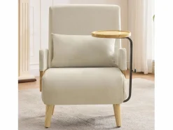 ModernLuxe Sillón moderno 62x67x88 cm - Sillón convertible 3 en 1 - Con función de cama - Sillón plegable acolchado -