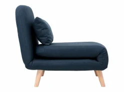 New Sillón nórdico convertible tejido oscuro AMIKO Sillón Cama