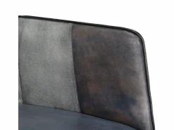 Sillón orejero de cuero auténtico canela Sillón De Piel