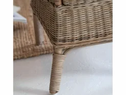 Discount Made In Meubles Sillón para niños en ratán Geraldine Marru00f3n
