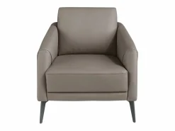 Best Angel Cerda Sillón piel gris oscuro 5134 Beige