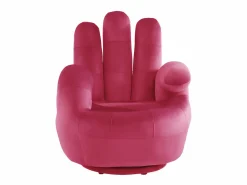 Vente-unique Sillón pivotante con forma de mano CATCHY