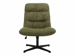 Clearance Sillón pivotante de tela jaspeado color SELENDO Sillón