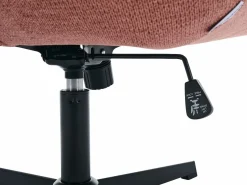 Clearance Sillón pivotante de tela jaspeado color SELENDO Sillón