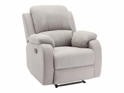 Vente-unique Sillón reclinable de microfibra color BRODY