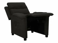 Sale vidaxl Sillón reclinable de tela Negro