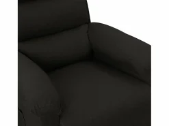 Sale vidaxl Sillón reclinable de tela Negro