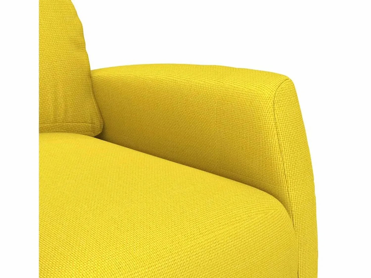 Sale vidaxl Sillón reclinable de tela amarillo claro Rojo