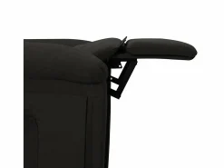 vidaxl Sillón reclinable eléctrico de tela