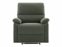 Discount Sillón reclinable eléctrico de terciopelo LUNANO Sillón Relax