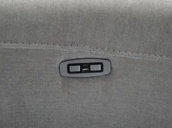 Vente-unique Sillón reclinable eléctrico de tela DJARALO