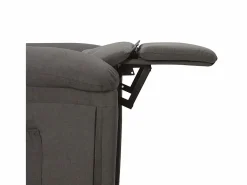 Hot Sillón reclinable eléctrico de tela oscuro Sillón Relax