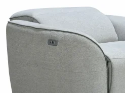 Outlet Sillón reclinable eléctrico de tela OZARTO Sillón|Sillón Relax