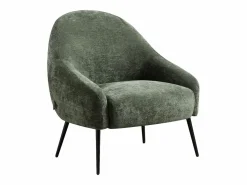 Best Vente-unique Sillón recto en tela texturizada color RIBEDI Verde