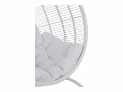 Best Les Tendances Sillón redondo Ambie de metal Blanco