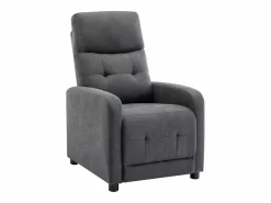 Vente-unique Sillón relax de tela acolchada color JARAMILO