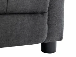 Vente-unique Sillón relax de tela acolchada color JARAMILO