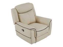 Best Sillón relax eléctrico de cuero color ADELIO Sillón De Piel|Sillón Relax