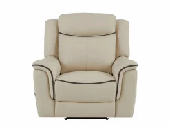 Best Sillón relax eléctrico de cuero color ADELIO Sillón De Piel|Sillón Relax