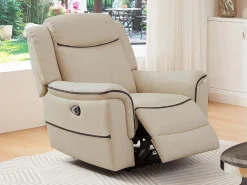 Best Sillón relax eléctrico de cuero color ADELIO Sillón De Piel|Sillón Relax