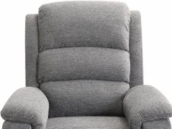 Vente-unique Sillón relax eléctrico de tela NEVERS