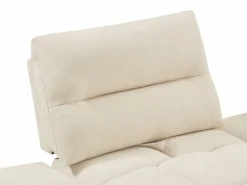 Vente-unique Sillón rinconera avanzado-retroceso en tela texturizada APOLIU
