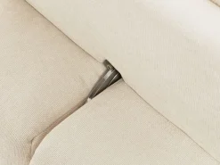 Vente-unique Sillón rinconera avanzado-retroceso en tela texturizada APOLIU