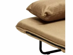 Le roi du relax Sillón Sofá cama plegable individual de tela Deborah -